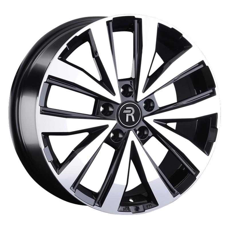 Volkswagen VV202-mb 18x7.5" 5x120мм DIA 65.1мм ET 60мм BKF / Чёрный с полировкой