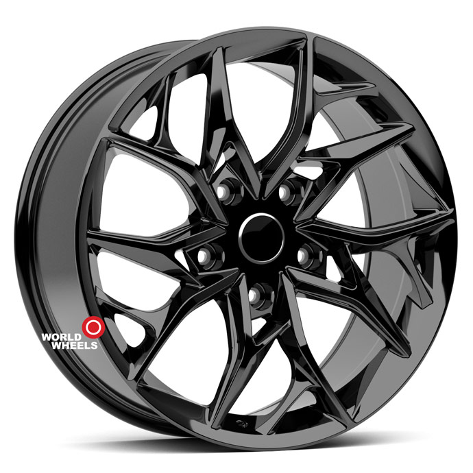 JStreet DX 800 R19 19x8.5" 5x114.3мм DIA 67.1мм ET 35мм Black (FB) от магазина Империя шин