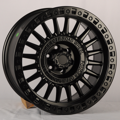 Anzoo JT222-8 18x9.0" 6x114.3мм DIA 66.1мм ET 0мм Matt Black от магазина Империя шин