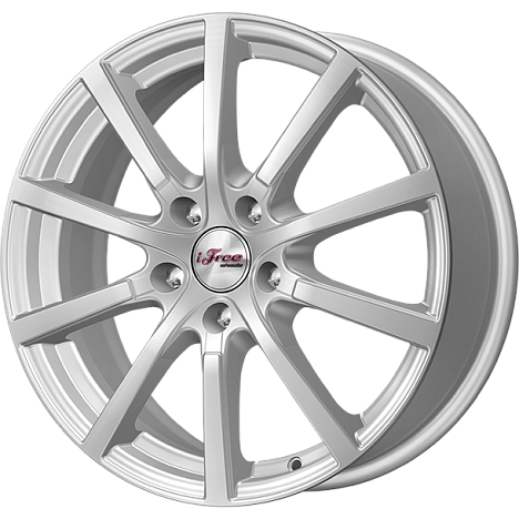 iFree KC680 Big Byz 17x7" 5x114,3мм DIA 67.1мм ET 35мм Нео-классик / Серебристый от магазина Империя шин