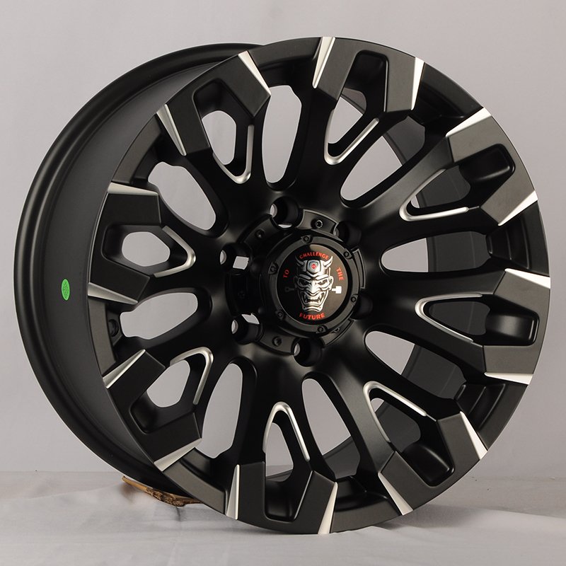 IWheel JT255-20 20x9.0" 6x139.7 DIA 110.1мм ET 0мм Matt Black+Milling spoke от магазина Империя шин