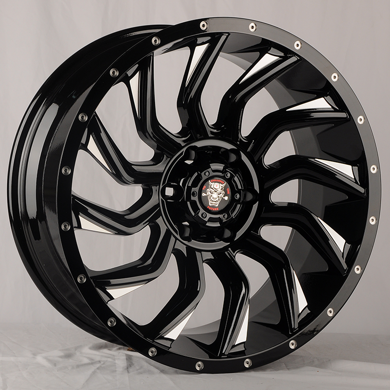 IWheel JT192-7 17x9.0" 6x139.7 DIA 110.1мм ET 0мм GB+Milling spoke Rivet holes от магазина Империя шин