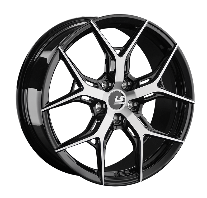 LS Forged LSFG14 19x8.5" 5х112мм DIA 66.6мм ET 38мм BKF от магазина Империя шин