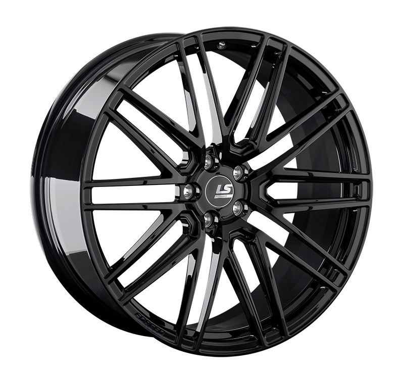 LS Forged LSFG12 22x9.5" 5х112мм DIA 66.6мм ET 35мм BK от магазина Империя шин