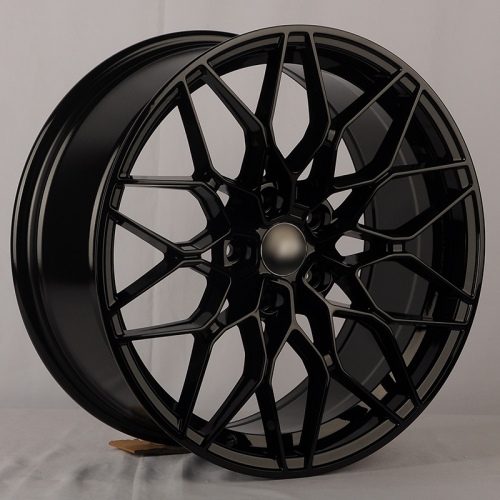Powcan Y1091 19x8.0" 5x112мм DIA 66.6мм ET 27мм Gloss Black от магазина Империя шин