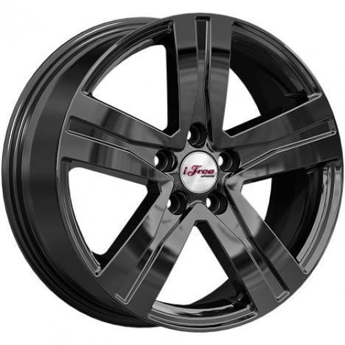 iFree KC913-bk Rebel 17x7" 5x112мм DIA 57.1мм ET 45мм BK / Чёрный глянцевый от магазина Империя шин