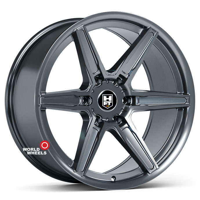 HFT 601 HFT R20 20x9.5" 6x139.7мм DIA 106.1мм ET 12мм Gunmetal (GM) от магазина Империя шин