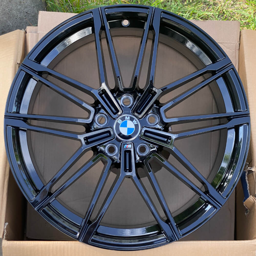 19" 5*112 9,5 ET35 66.45 ANZ-5454(R) BLACK от магазина Империя шин