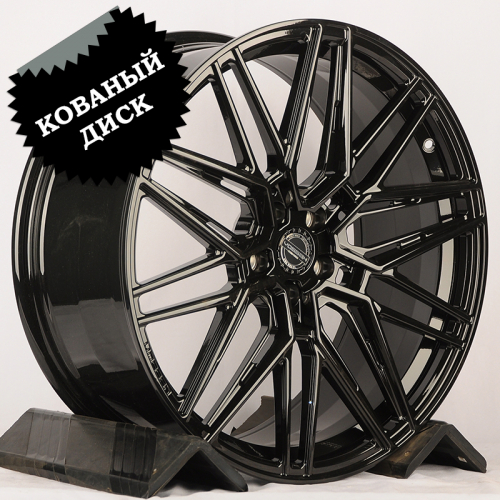 Anzoo AFA491 21x9.0" 5x108мм DIA 63.4мм ET 38мм Glossy Black от магазина Империя шин
