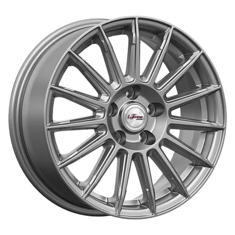 iFree KC1052-hw Азур 16x6.5" 5x114,3мм DIA 60.1мм ET 40мм Хай вэй / Графитовый от магазина Империя шин