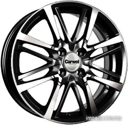 Carwel Бустах 216 16x6" 4x100мм DIA 60.1мм ET 50мм AB