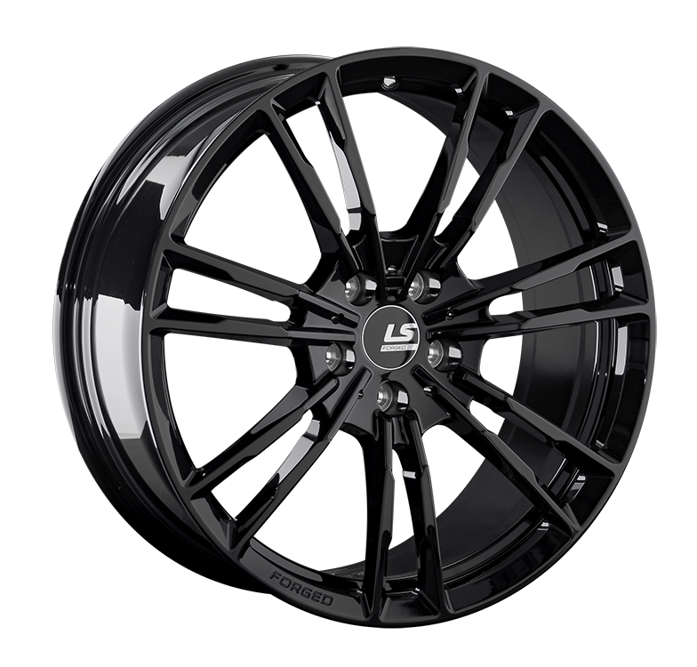 LS Forged LSFG06 19x8.5" 5х112мм DIA 66.6мм ET 25мм BK от магазина Империя шин