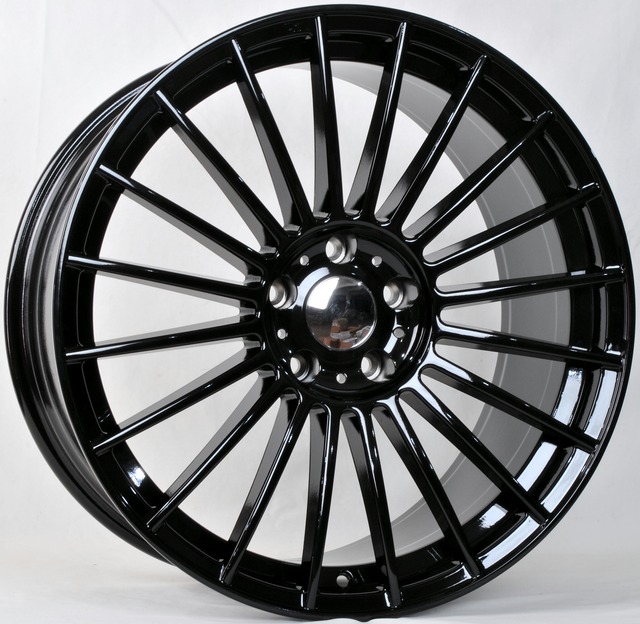 ABWheels TS-0284 (F) R20 9.5J 5x120 ET35 DIA72.6 Gloss Black