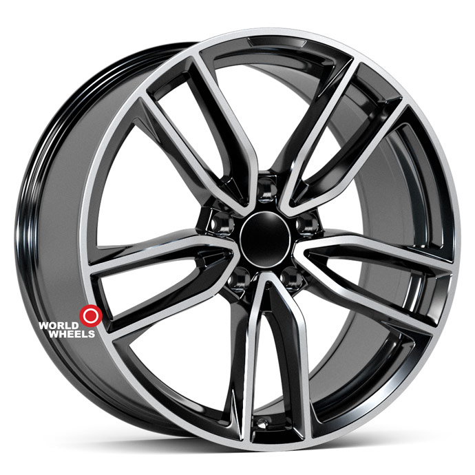 KoKo Kuture 255 OEM R19 19x8" 5x112мм DIA 66.6мм ET 45мм Black Machined (BP) от магазина Империя шин