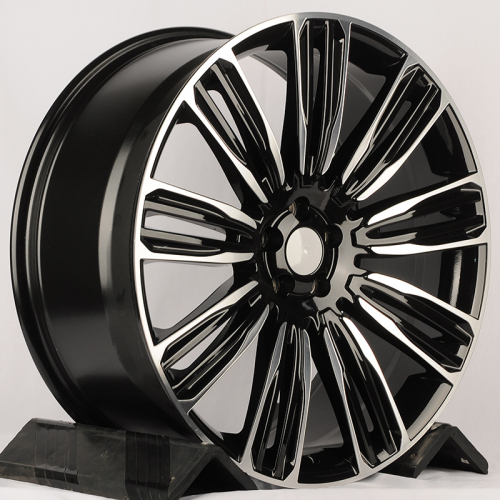 KoKo Kuture D9011 22x9.5" 5x108мм DIA 63.3мм ET 45мм Black Machined Face