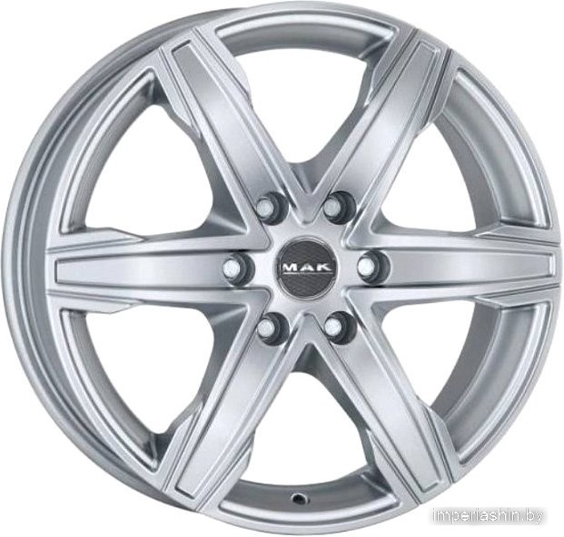 MAK King 5 16x6.5" 6x130мм DIA 84.1мм ET 54мм Silver