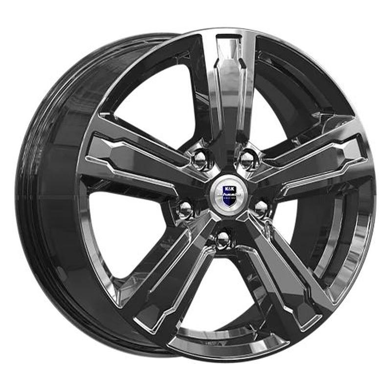 K&K KC998-kv Оклахома 16x6.5" 5x108мм DIA 65.1мм ET 37мм кварц / Тёмно-серый глянцевый от магазина Империя шин