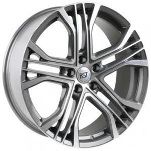 RST R029-mg (Touareg) 19x8.5" 5x112мм DIA 66.6мм ET 28мм GRD / Графитовый с полировкой от магазина Империя шин