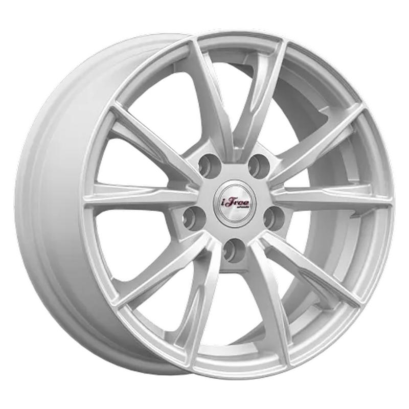 iFree KC1055 Сион 15x6.5" 5x100мм DIA 57.1мм ET 38мм Нео-классик / Серебристый от магазина Империя шин