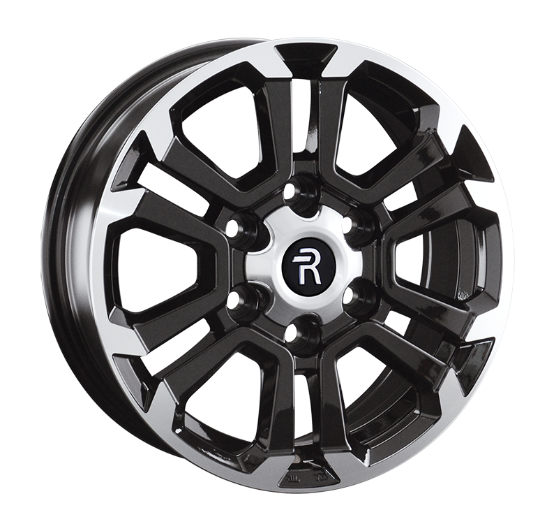 REPLAY HV82 16x7" 6х139.7мм DIA 100.1мм ET 38мм BKF от магазина Империя шин