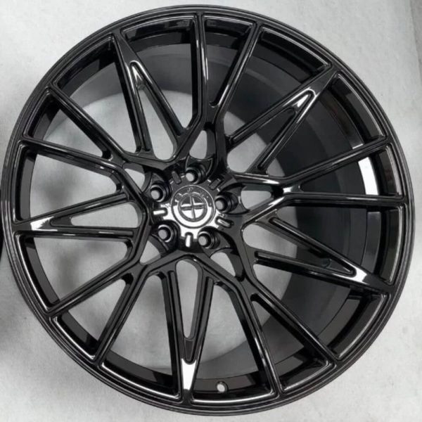 18" 5*114,3 8,0 ET38 60.0 ANZ-0294 BLACK FLOW Forming от магазина Империя шин