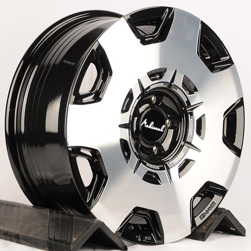 Makstton MST-FF-CN49 18x8.0" 5x112мм DIA 66.5мм ET 38мм Black Polish Face от магазина Империя шин