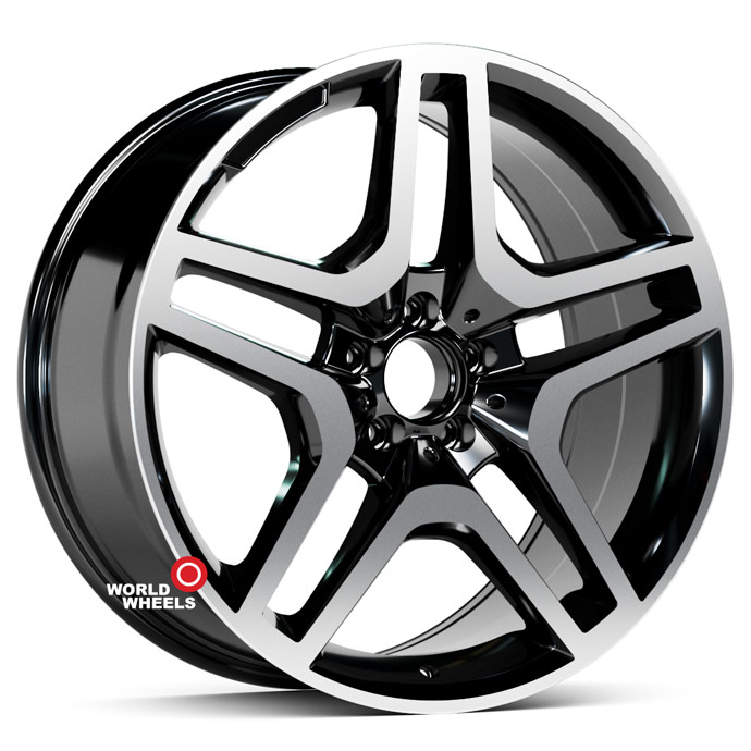 KoKo Kuture 274 OEM R20 20x9.5" 5x112мм DIA 66.6мм ET 45мм Black Machined (BP) от магазина Империя шин