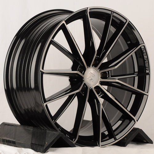 Tisli Galaxy D 20x10.0" 5x112мм DIA 66.6мм ET 40мм Gloss Black with Dark Tint от магазина Империя шин