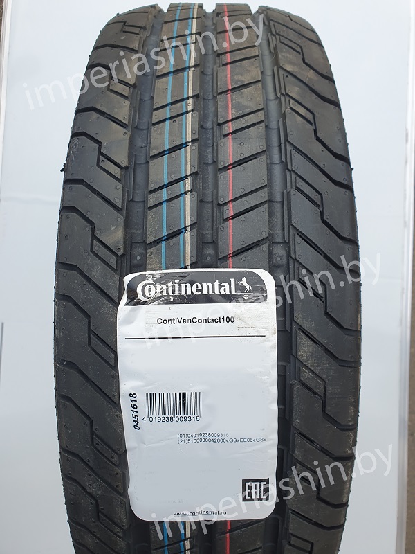 Автомобильная шина  Continental ContiVanContact 100 215/75R16C 116/114R