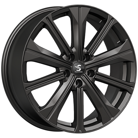 SKAD КР013-bm (Captiva) 19x7" 5x115мм DIA 70.2мм ET 45мм Fury Black / Чёрный матовый от магазина Империя шин