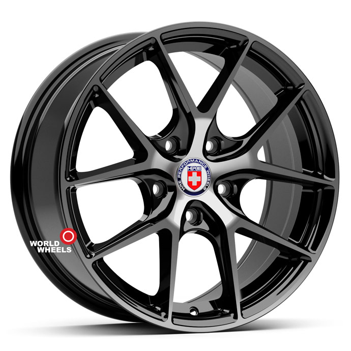 HFT 505 HRE R17 17x7.5" 5x112мм DIA 66.6мм ET 35мм Black Machined Coating (BPC) от магазина Империя шин