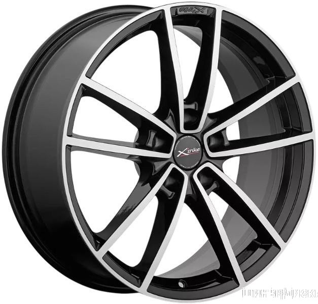 X'trike X-140 19x7.5" 5x108мм DIA 63.35мм ET 46мм BK/FP от магазина Империя шин