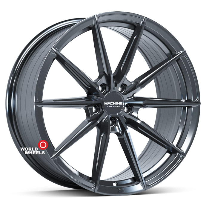 Machine Culture FF 208 R19 19x8.5" 5x108мм DIA 73.1мм ET 35мм Gunmetal (GM) от магазина Империя шин