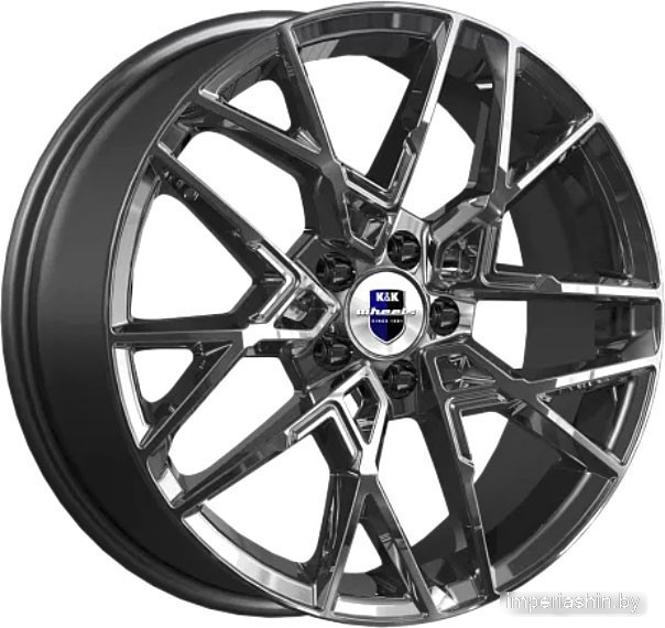 K&K Вудроф (КС1044) 18x7" 5x115мм DIA 70.2мм ET 43мм Кварц
