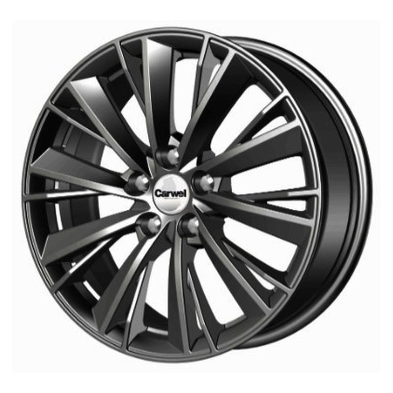 Carwel Кивиристи-gr 17x7" 5x115мм DIA 70.2мм ET 44мм GR / Графитовый металлик от магазина Империя шин