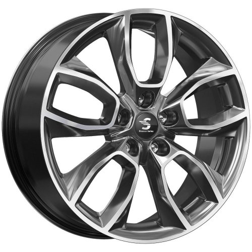 K&K KP001-04-mg 18x7" 5x114,3мм DIA 66.1мм ET 45мм Diamond Gloss Graphite / Светло-серый с алмазной проточкой от магазина Империя шин