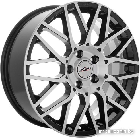 X'trike X-131M Geely Coolray 17x7" 5x114.3мм DIA 54.1мм ET 50мм BK/FP от магазина Империя шин