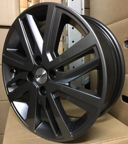 Carwel Таймыр-gr 1609 (Xray) 16x6" 4x100мм DIA 60.1мм ET 41мм GRT / Графитовый от магазина Империя шин