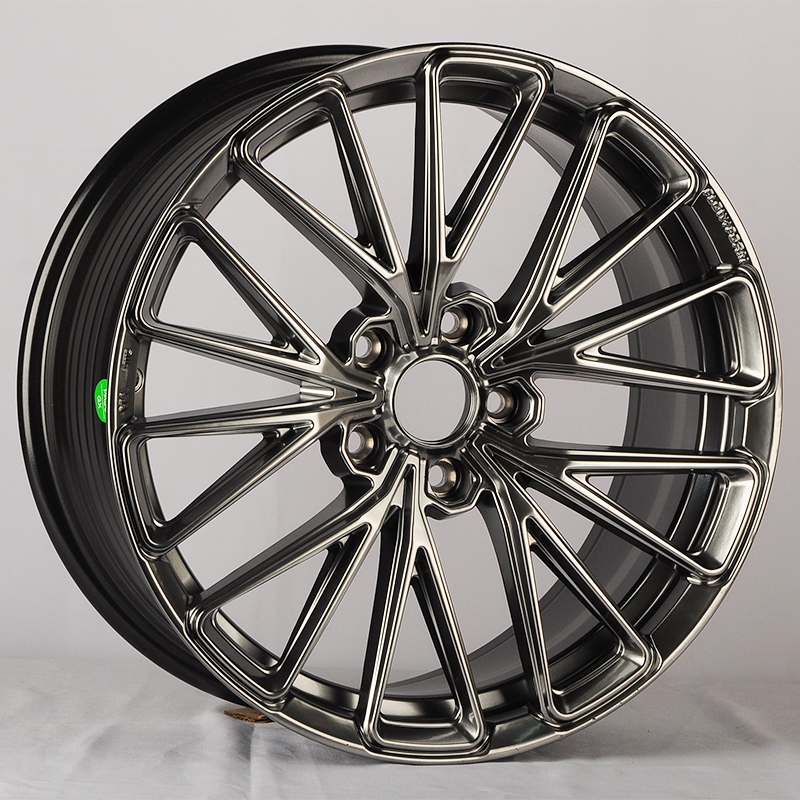 KoKo Kuture FF593 17x7.5" 5x114.3мм DIA 73.1мм ET 38мм Titanium Silver от магазина Империя шин