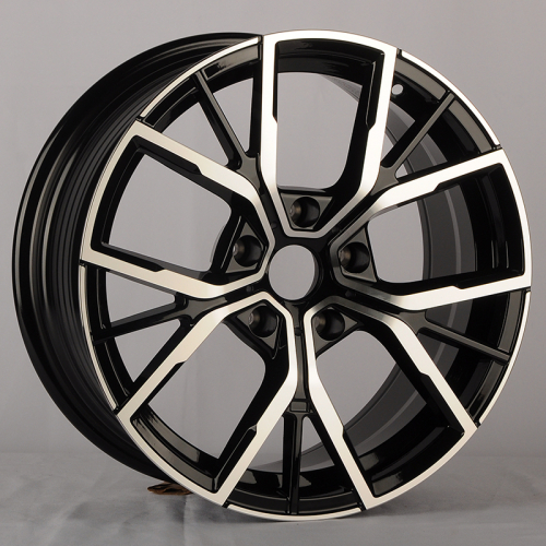 KoKo Kuture FF156 19x8.5" 5x112мм DIA 66.45мм ET 30мм Gloss Black+Maching Face от магазина Империя шин