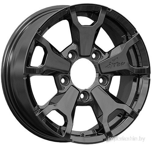 iFree Тайган (КС872) 16x6" 5x139.7мм DIA 98.1мм ET 40мм BK от магазина Империя шин