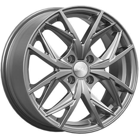 SKAD Асти-gr 16x6.5" 4x100мм DIA 60.1мм ET 41мм графит / Графитовый от магазина Империя шин