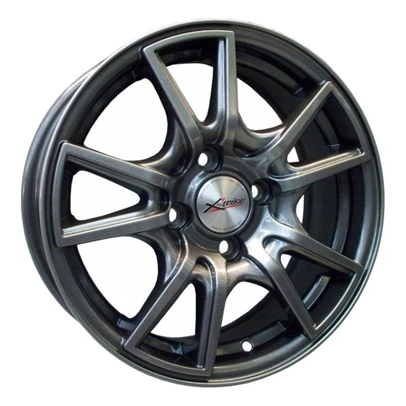 X'trike X-104-hsb 14x6" 4x114,3мм DIA 67.1мм ET 38мм HSB / Графитовый от магазина Империя шин