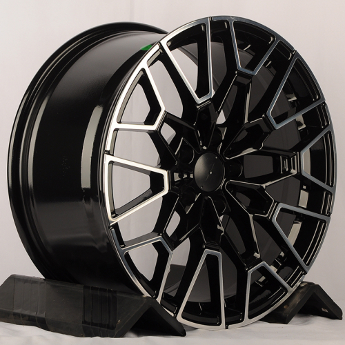 Anzoo FBX251-20 20x9.5" 5x112мм DIA 66.56мм ET 37мм Black Machine Face