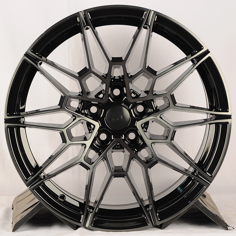 Powcan Y1027 18x9.0" 5x112мм DIA 66.6мм ET 40мм BKF black clear (MB-B) от магазина Империя шин