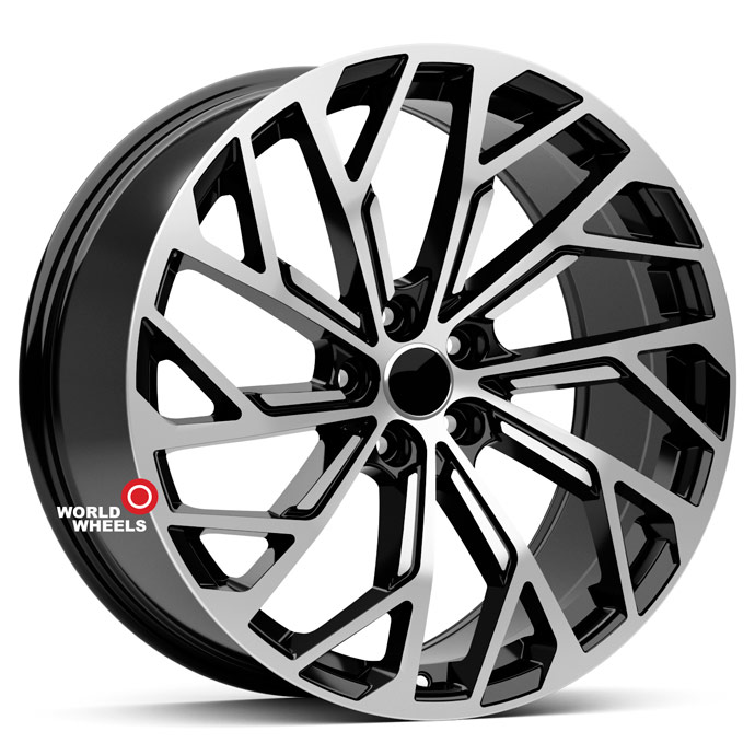KoKo Kuture 349 OEM R19 19x8.5" 5x112мм DIA 66.6мм ET 30мм Black Machined (BP) от магазина Империя шин