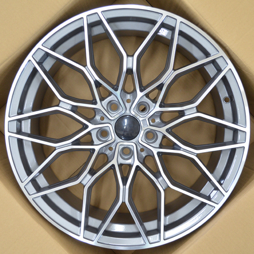 Zumbo Wheels BM013 19x8.0" 5x112мм DIA 66.6мм ET 30мм Grafit with Lip Polish от магазина Империя шин
