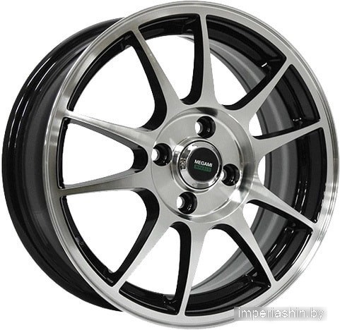 Megami MGM-5 14x6" 4x100мм DIA 54.1мм ET 40мм BKF