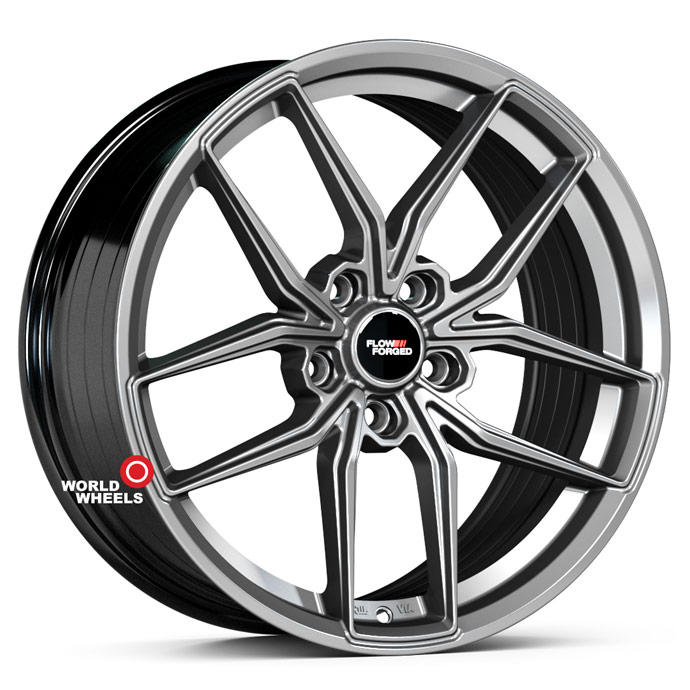 HFT FF 521 R18 18x8" 5x114.3мм DIA 67.1мм ET 40мм Hyper (HB) от магазина Империя шин