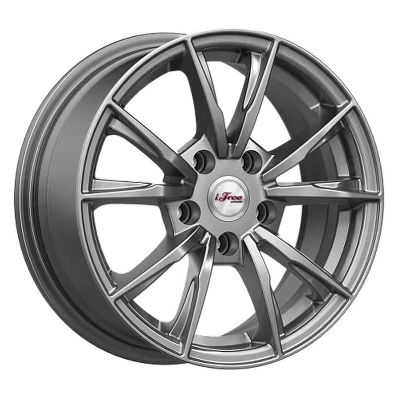 iFree KC1055-hw Сион 15x6.5" 5x114,3мм DIA 60.1мм ET 39мм Хай вэй / Графитовый от магазина Империя шин